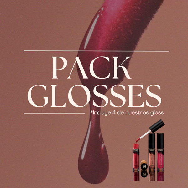 PACK 4 GLOSSES