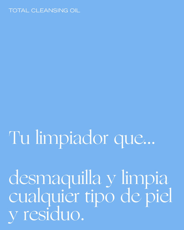 ACEITE DESMAQUILLANTE Y LIMPIADOR