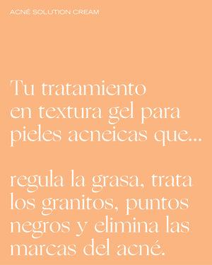 CREMA PARA PIELES CON ACNÉ