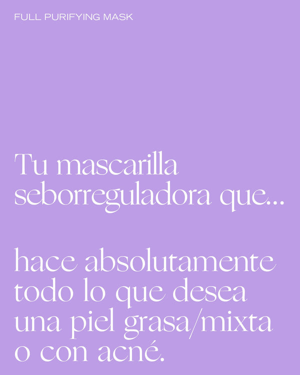 MASCARILLA PURIFICANTE